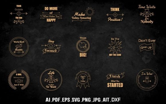 Laser Cut Motivational Quote SVG Bundle: A Designer’s Review
