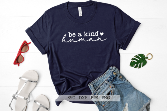 Review: Be a Kind Human SVG for Embroidery