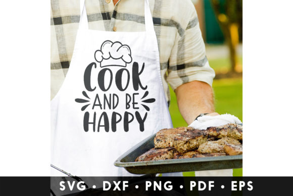 Review: Cook and Be Happy Chef Quote SVG for Embroidery