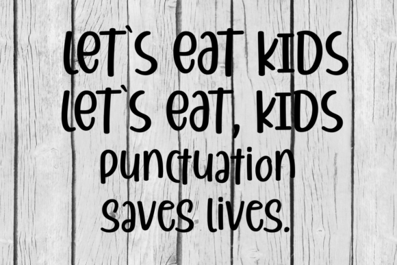 Review: Funny Punctuation Quote SVG for Embroidery
