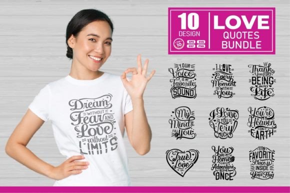 Review: Love Quote SVG Bundle for Embroidery