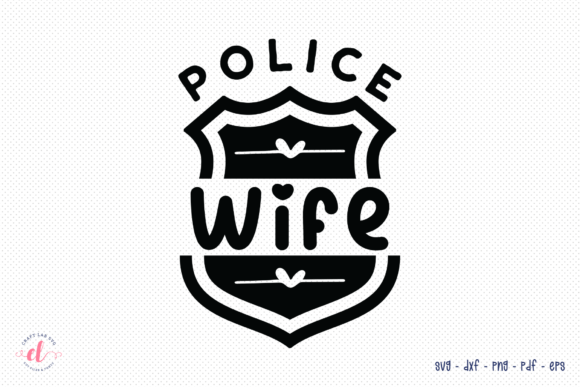 Reviewing the Police Wife Quote SVG for Embroidery