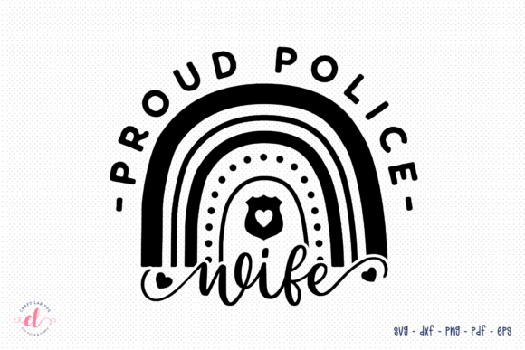 Reviewing the Proud Police Wife SVG for Embroidery