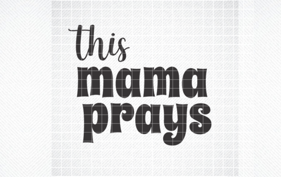 Reviewing the This Mama Prays SVG for Real Embroidery