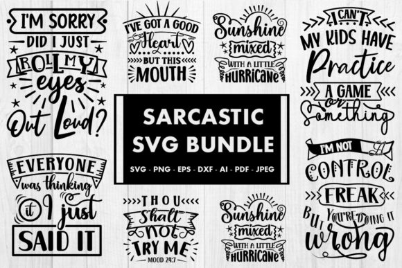 Sarcastic Funny Quote SVG Bundle: A Designer’s Review